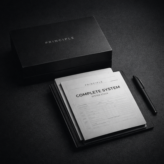 PRINCIPLE — COMPLETE SYSTEM